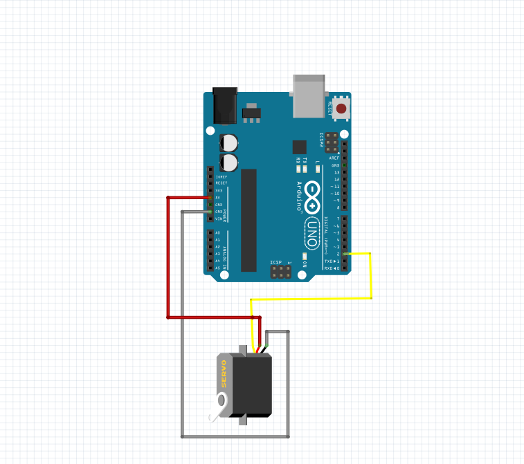 Servo motor connection with Arduino