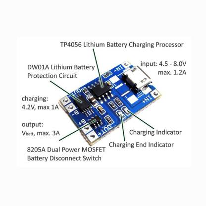 Pinouts of TP40546 Charging Module